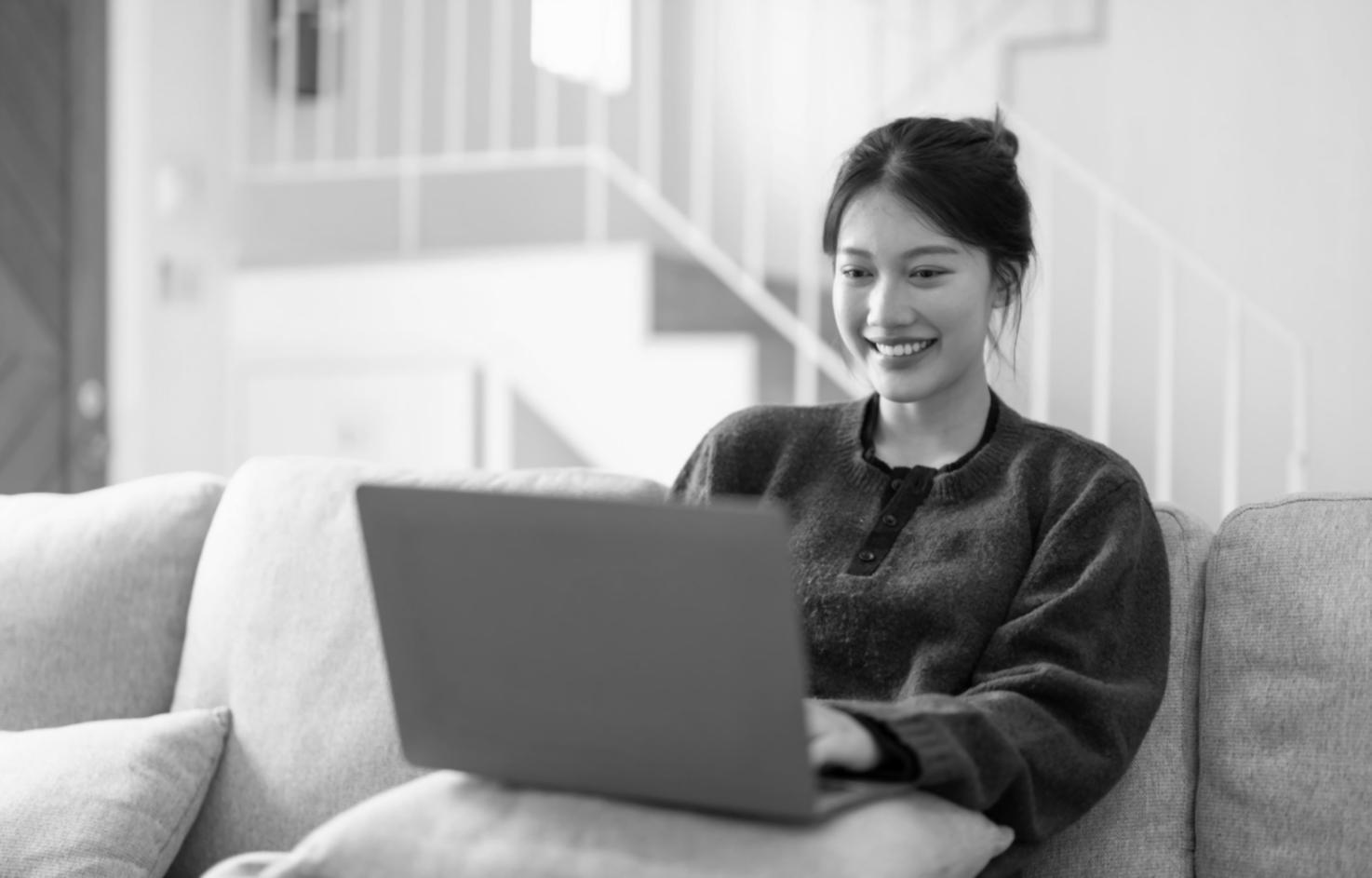 Financial planning workspace with laptop and budget documents
